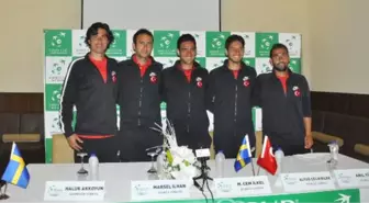 Tükiye-İsveç Davis Cup İçin Karşılaşıyor