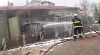 Eskişehir Elektrik Trafosunda Yangın