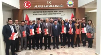 Kaymakam Eskioğlu'dan Milli Eğitim Personeline Başarı Belgesi