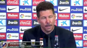 Simeone'den Takımına Övgü!