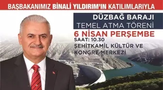 Türkiye'nin İkinci Büyük İçme Suyu Projesinin Temeli Başbakan Binali Yıldırım Tarafından Atılıyor