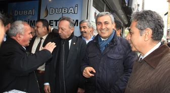 CHP Heyeti Hakkarili Esnafları Ziyaret Etti