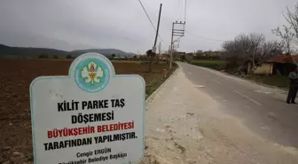 Alacalar'a 27 Bin Metrekarelik Parke Taş