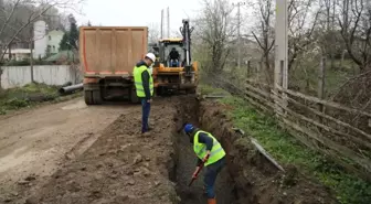 Saski İçmesuyu Hattı Çalışmalarını Sürdürüyor