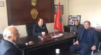 Azizoğlu ve Vural'dan İlçe Emniyete Polis Günü Ziyareti