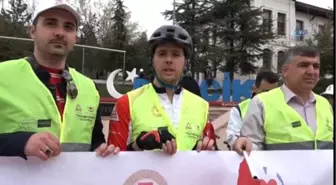 Bilecik'te Kalplerini Korumak İçin Pedal Çevirdiler