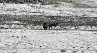 Doğu Anadolu'daki Nisan Karı Çiftçiyi Tedirgin Etti