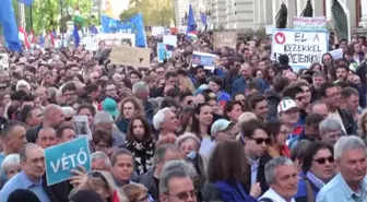 Macaristan'da Ceu Protestosu - Budapeşte