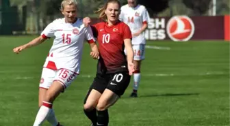 U19 Kadınlar Avrupa Şampiyonası: Türkiye-Danimarka: 0-5