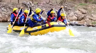 Yahyalı'da Rafting Rüzgarı Esti