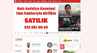 Kumluca'nın Tek Günlük Gazetesi Satılığa Çıkarıldı