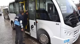 Bitlis'te Toplu Taşıma Araçları Denetlendi