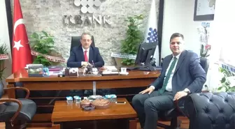 Kaymakam Öztürk'ten İller Bankasına Ziyaret