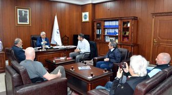 Kanadalı Madencilerden Başkan Şimşek'e Ziyaret