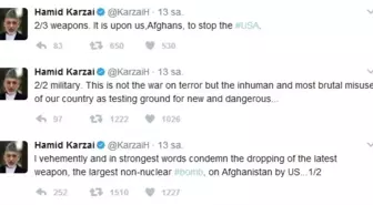 Karzai, ABD'yi Kınadı