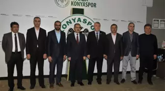 Rektör Şahin, 'Konyasporlu Olduğumuzu Gururla Söylüyoruz'