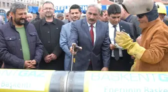 Şereflikoçhisar'da Doğalgaz Çalışmaları Başladı