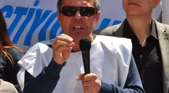 Manisa'da Kesk Üyelerinden 13'üncü Oturma Eylemi