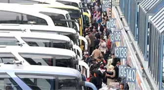 Otogarda Referandum Yoğunluğu