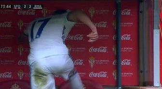 Real Madrid'li Lucas Vazquez, Oyundan Alınınca Koltuğu Tekmeledi