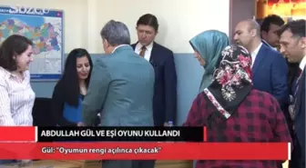 Abdullah Gül'e 'Oyunun Rengi' Soruldu