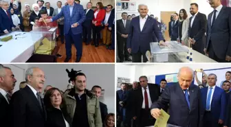 Liderler Oylarını Kullandı