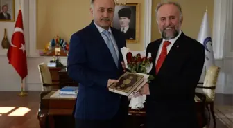 İl Müftüsü Sula'dan Vali Azizoğlu'na Ziyaret