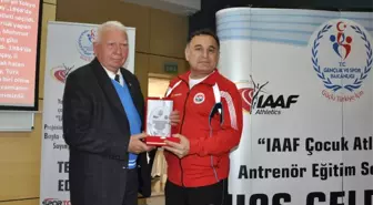 Olimpiyat 4.'sü İsmail Akçay, Çocuk Atletizmi Seminerine Katıldı