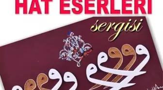 Hat Eserleri Sergilenecek