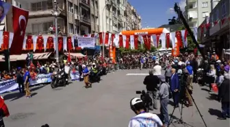 Mersin Uluslararası Bisiklet Turu Tour Of Mersin Start Aldı