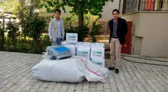 Silopi'de Talasemi Hastalarına Battaniye ve Gıda Yardımı