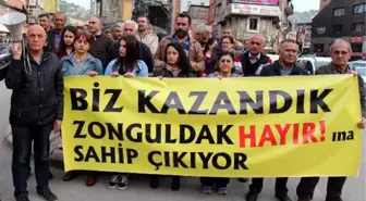 Zonguldak'ta Ysk Protestosu