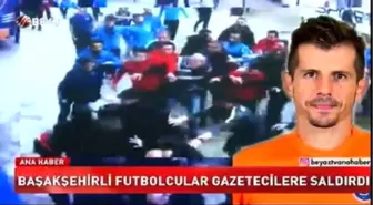 Başakşehir Futbolcusu Emre Belözoğlu Maç Çıkışı Gazetecilere Saldırdı!