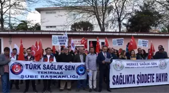 Sağlık Çalışanı İşçan'ın Saldırıya Uğramasına Tepki