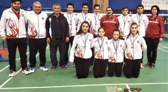 Badminton Milli Takımı Yunanistan'dan 4 Altın, 4 Gümüş ve 3 Bronz Madalya ile Döndü