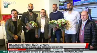 Başakşehirli Futbolculardan Özür Ziyareti