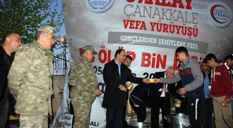 Çanakkale 57. Alay Şehitlerine Vefa
