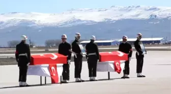 Kağızman Şehitleri Erzurum'dan Uğurlandı