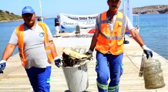 Küçükbük Koyu'nda Deniz Dibi Temizliği