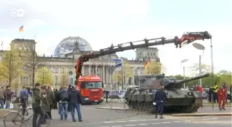 Türkiye'ye Tank Fabrikasına Protesto