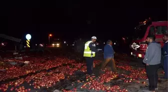 Ankara'da Yolcu Otobüsü ile Kamyon Çarpıştı: 11 Yaralı