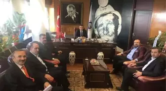 Genel Başkan Vekili Doğan, Genel Müdür Eroğlu'nu Ziyaret Etti