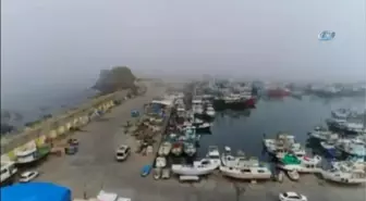 Rumeli Feneri'nde Devam Eden Bekleyiş Havadan Görüntülendi