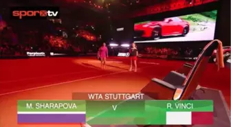 Sharapova 15 Ay Sonra Kortlara Döndü