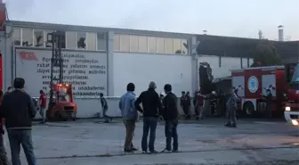 Tekirdağ'da Tekstil Fabrikasında Yangın