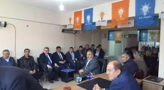 Milletvekili Eldemir ve Başkan Yalçın'ndan AK Parti İlçe Teşkilatına Teşekkür Ziyareti