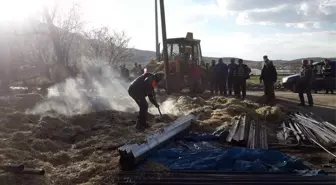 Gönüllü İtfaiye Ekibi Yangınlara Müdahale Ediyor