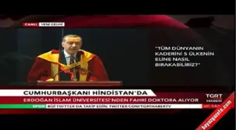 Cumhurbaşkanı Erdoğan Hindistan'da Konuştu...