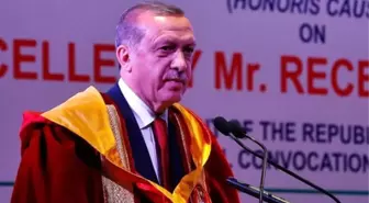 Erdoğan, Hindistan'da Jamia Millia İslamia Üniversitesi'nde Konuştu