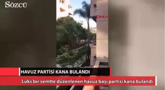 Havuz Partisi Kana Bulandı